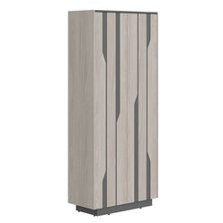 Шкаф для одежды Skyland LINE СФ-574401 дуб серый/черный графит