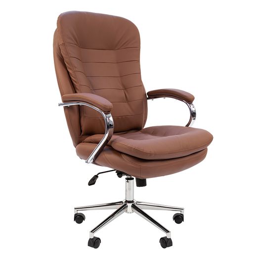Кресло руководителя Chairman 795 кожа светло-коричневый