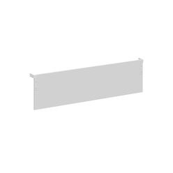 Фронтальная панель к одинарным столам Skyland XTEN-S XDST 147 белый/алюминий