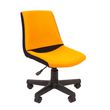 Кресло детское Chairman KIDS 115 ткань черный/оранжевый