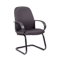 Кресло посетителя Chairman 279V ткань JP15-1 серый