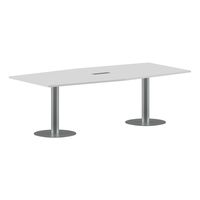 Конференц стол Skyland IMAGO ПРГ-4 белый/алюминий