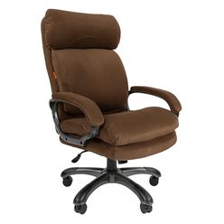 Кресло руководителя Chairman Home 505 ткань коричневый