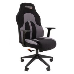 Кресло геймерское Chairman GAME 11 ткань черный/серый