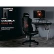 Кресло геймерское Chairman GAME 40 экокожа черный/красный