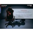 Кресло геймерское Chairman GAME 40 экокожа черный/красный