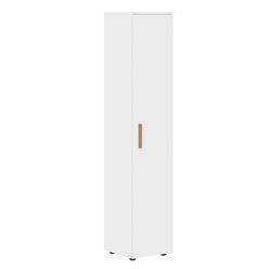 Шкаф колонка с глухой дверью и топом Skyland FORTA FHC 40.1 белый премиум