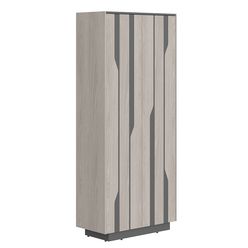 Шкаф высокий Skyland LINE СФ-574204 дуб серый/черный графит