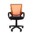 Кресло оператора Chairman 969 сетка/ткань оранжевый/черный
