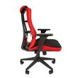 Кресло геймерское Chairman GAME 10 ткань черный/красный