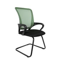 Кресло посетителя Chairman 969 V сетка/ткань зеленый/черный